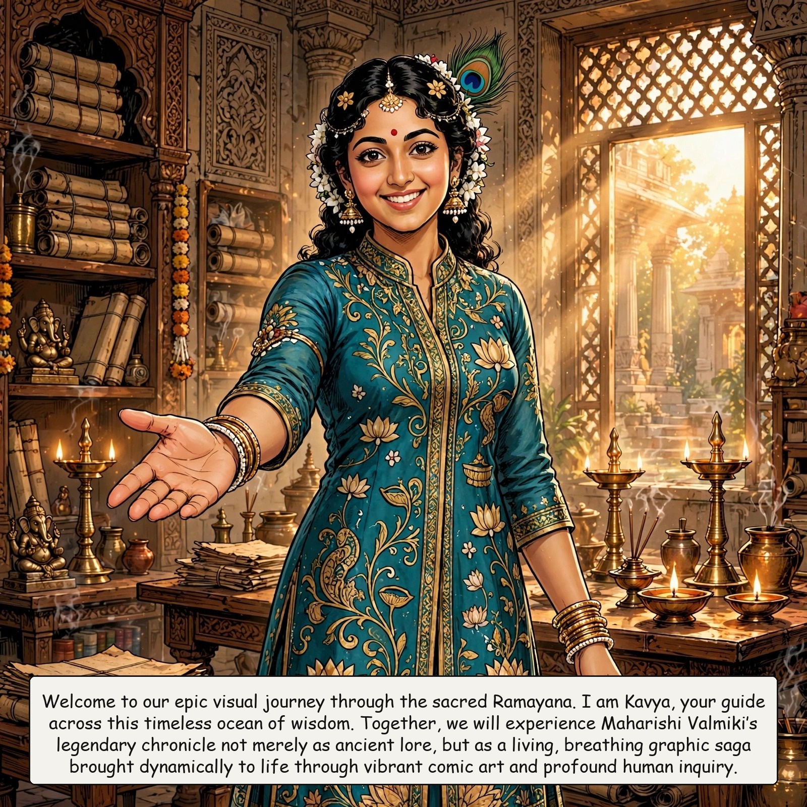 The Valmiki Ramayana - Graphic Series